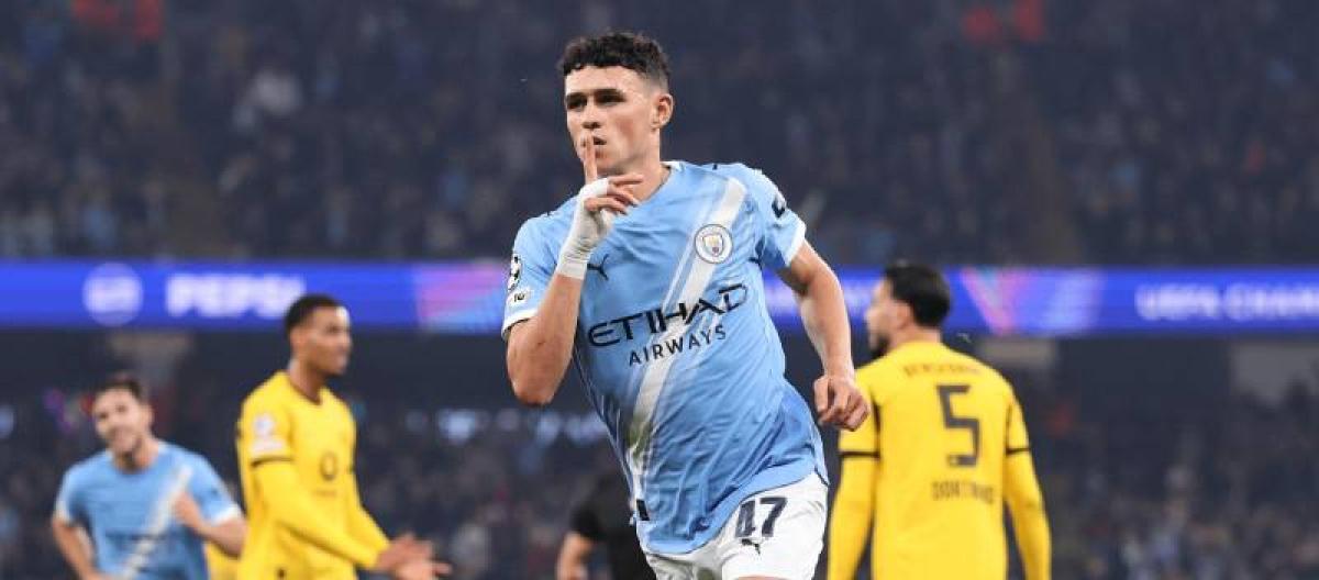Foden reaches 20 Champions League goals, Guardiola praises his return to peak form
