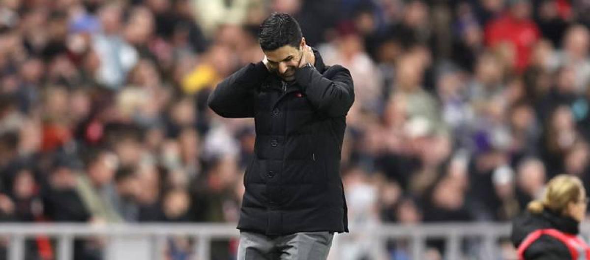 Arsenal's 10-game winning streak came to an end, with Arteta admitting his disappointment.