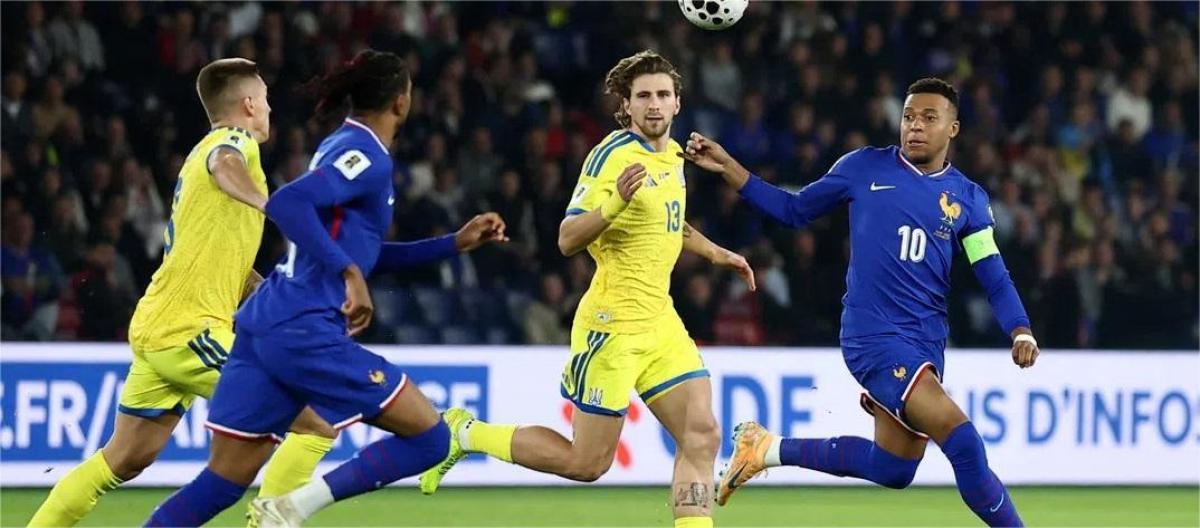 World Cup Qualifier – Mbappe scores twice as France defeats Ukraine 4-0