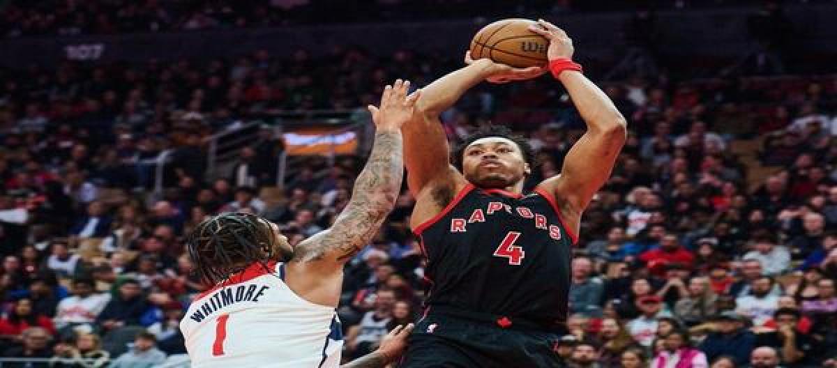 Barrett and Ingram combined for 48 points as the Raptors defeated the Wizards 140-110.