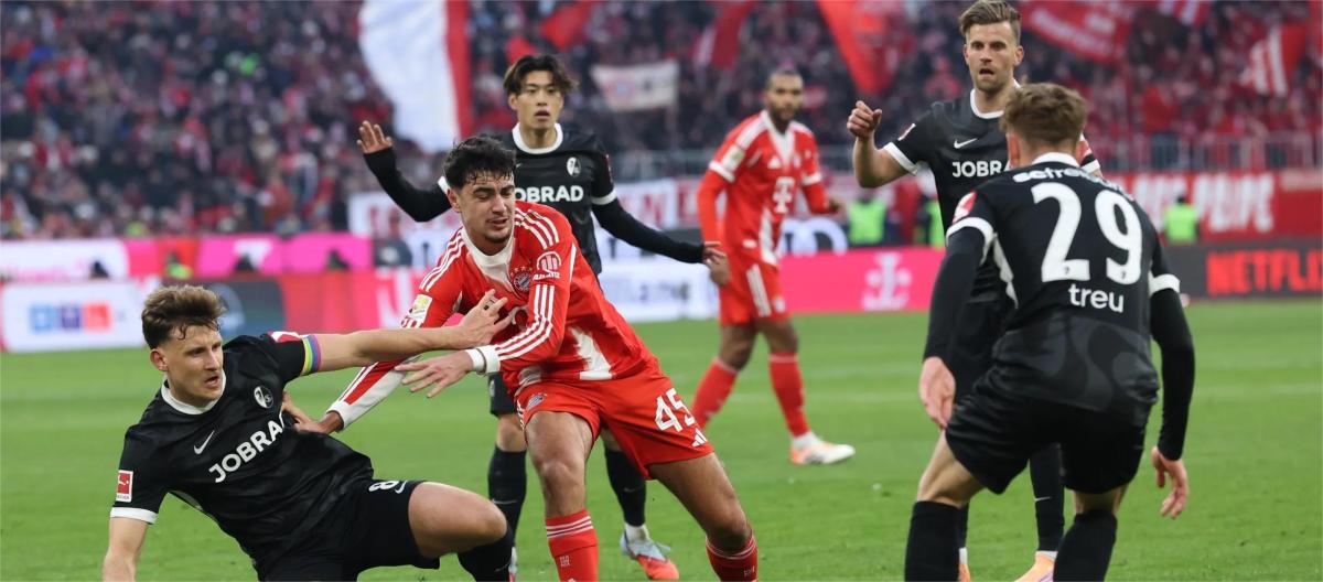 Bundesliga – Olise scores twice as Bayern Munich defeat Freiburg 6-2.