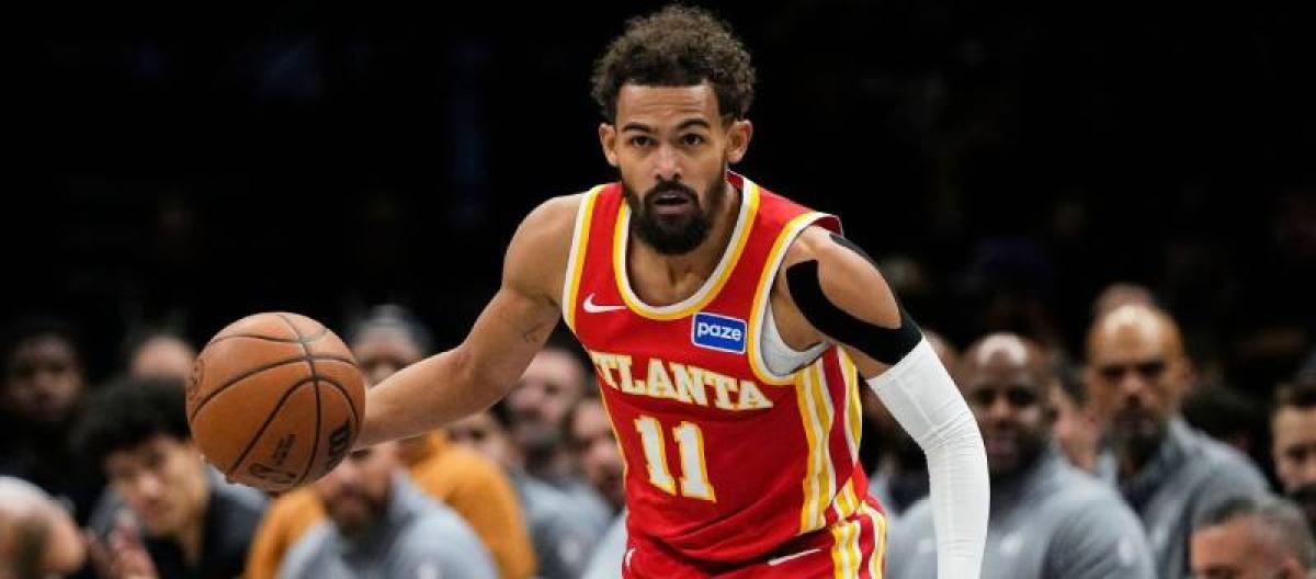 Hawks' star player Trae Young will be sidelined for another two weeks with a right knee injury.