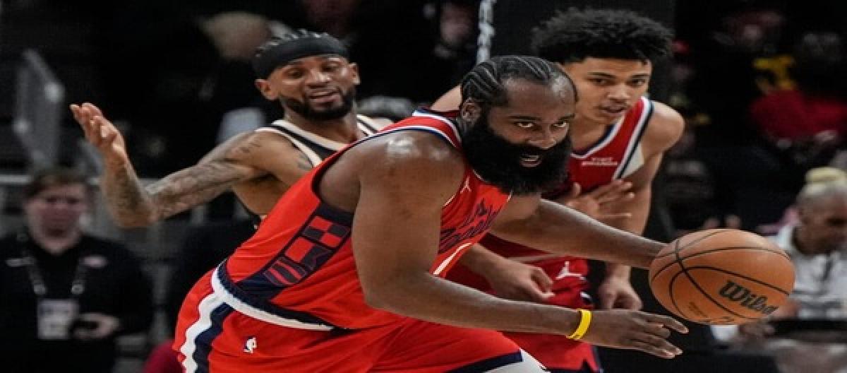 哈登砍27分 快船以115-92拿下老鹰