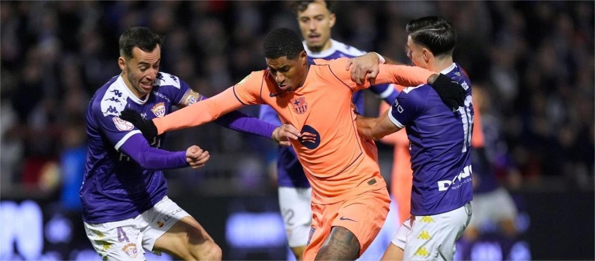 Spanish Copa del Rey – Rashford scores as Barcelona defeat Guadalajara 2-0