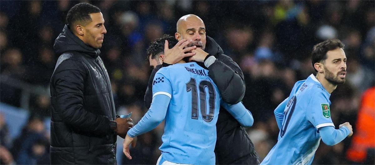 Guardiola is satisfied with the results of rotating the squad.