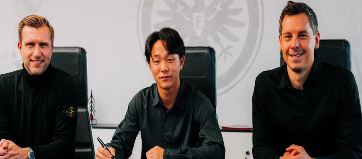 Eintracht Frankfurt officially announced the signing of Japanese rising star Keita Kosugi for a transfer fee of €6.5 million.