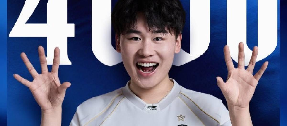 Wei achieved his 4000th career assist.