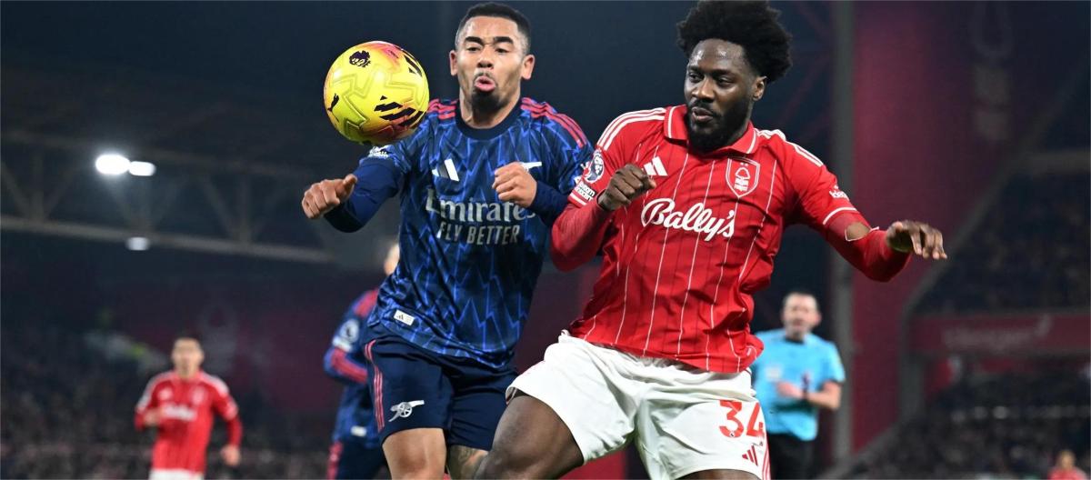 Premier League – Arsenal draw 0-0 with Nottingham Forest after missing a scoring opportunity.