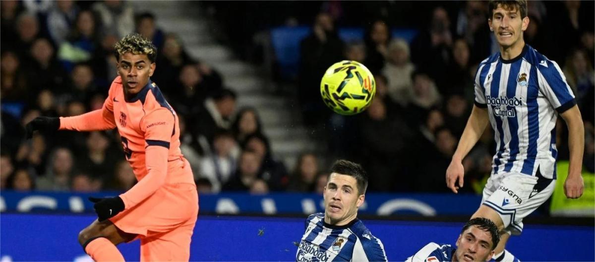 La Liga – Rashford scores as Barcelona lose 1-2 to Real Sociedad