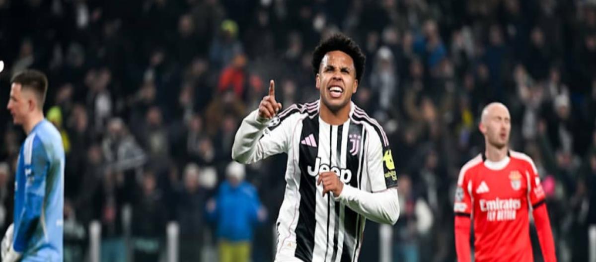 Champions League – Juventus defeated Benfica 2-0 at home with goals from Thuram and McKennie.