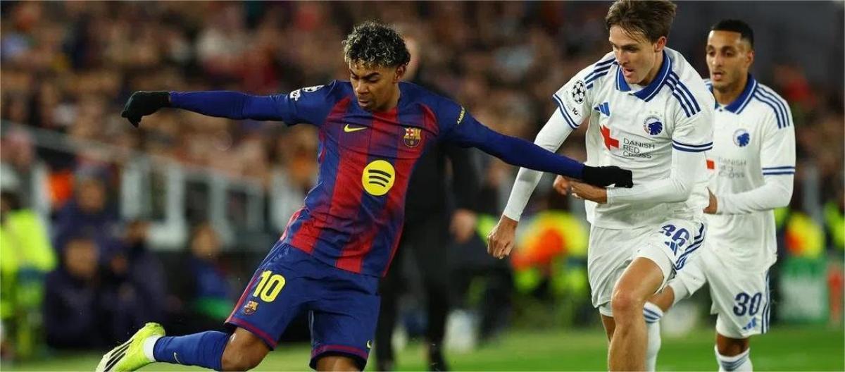 Champions League – Yamar scores as Barcelona defeat Copenhagen 4-1
