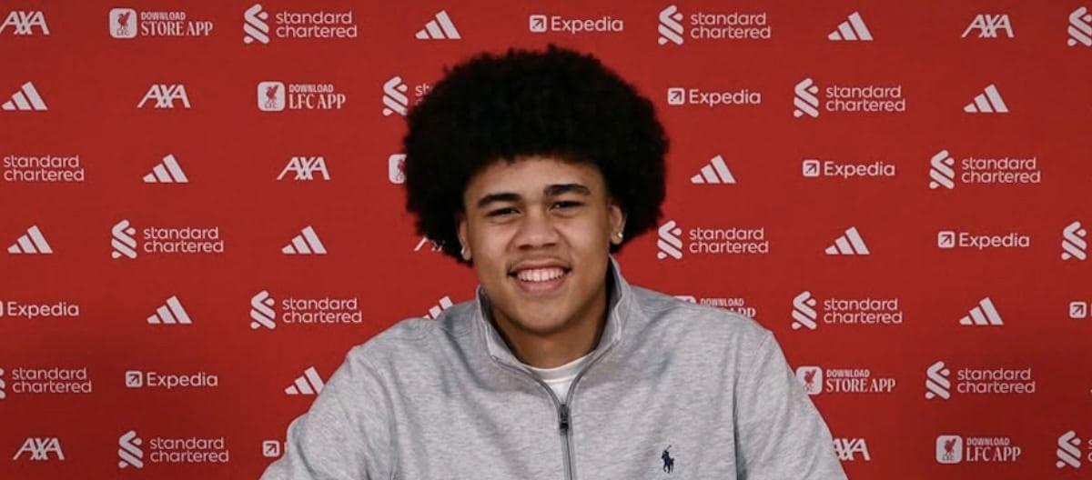 Liverpool officially confirm the signing of Austria Wien's Austria U17s international defender wonderkid Ifeanyi Ndukwe..