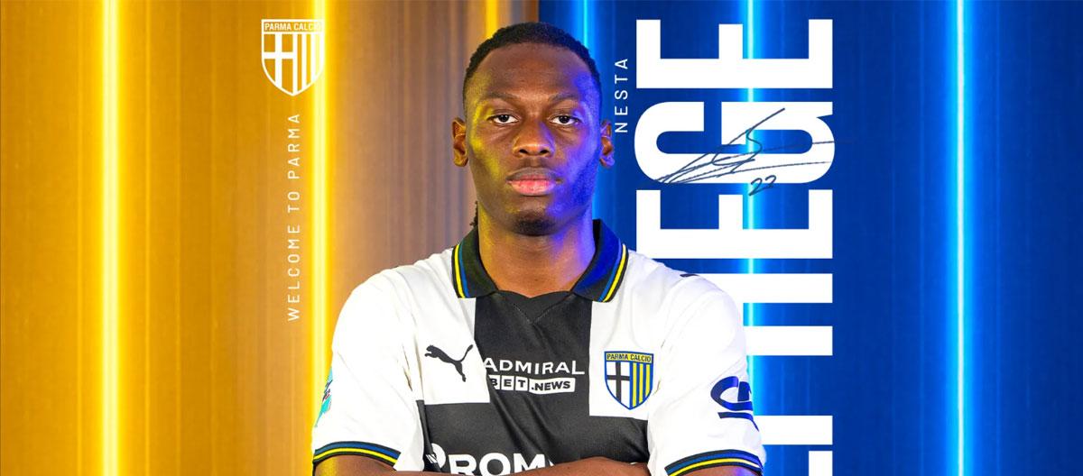 Parma officially announce the signing of Grenoble's French striker Nesta Elphege..