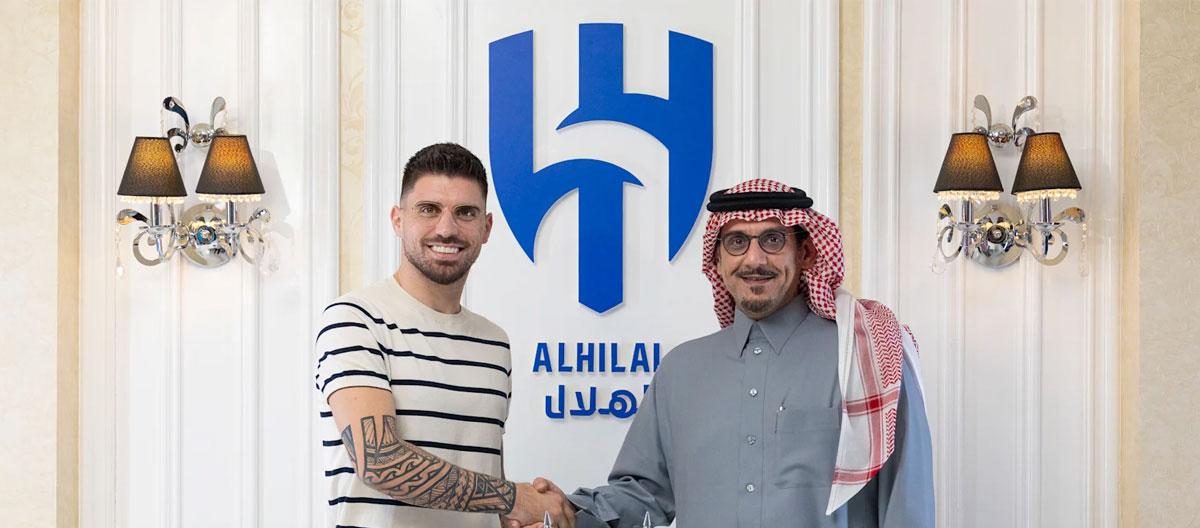 Al-Hilal completes contract extension with Portugal international defensive midfielder Rúben Neves..