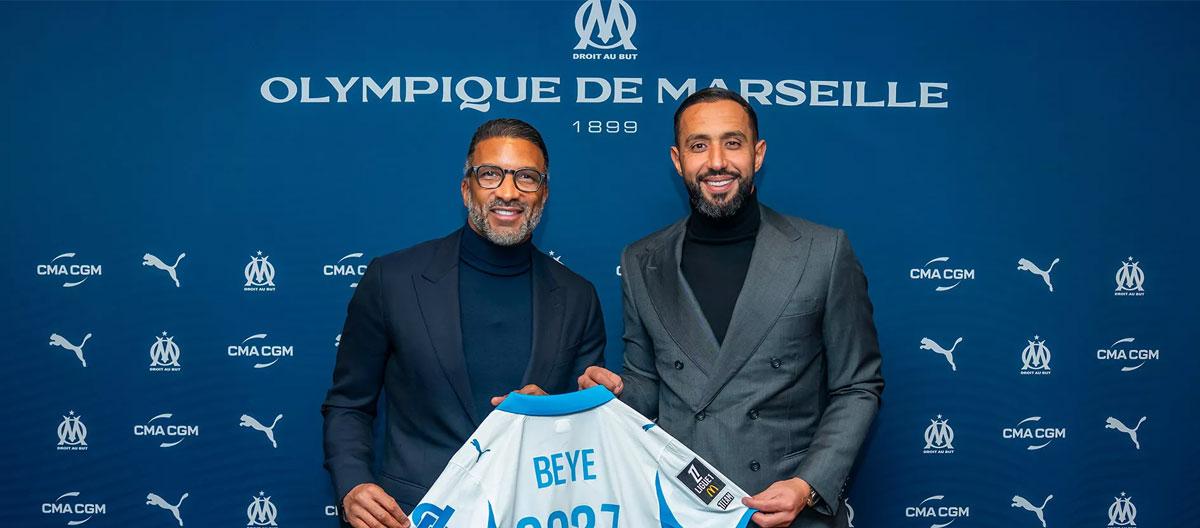 Marseille officially appoints former Rennes head coach Habib Beye as their new head coach..