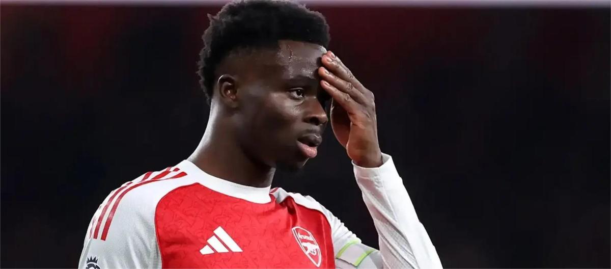 Saka believes Arsenal still holds the initiative in the title race.
