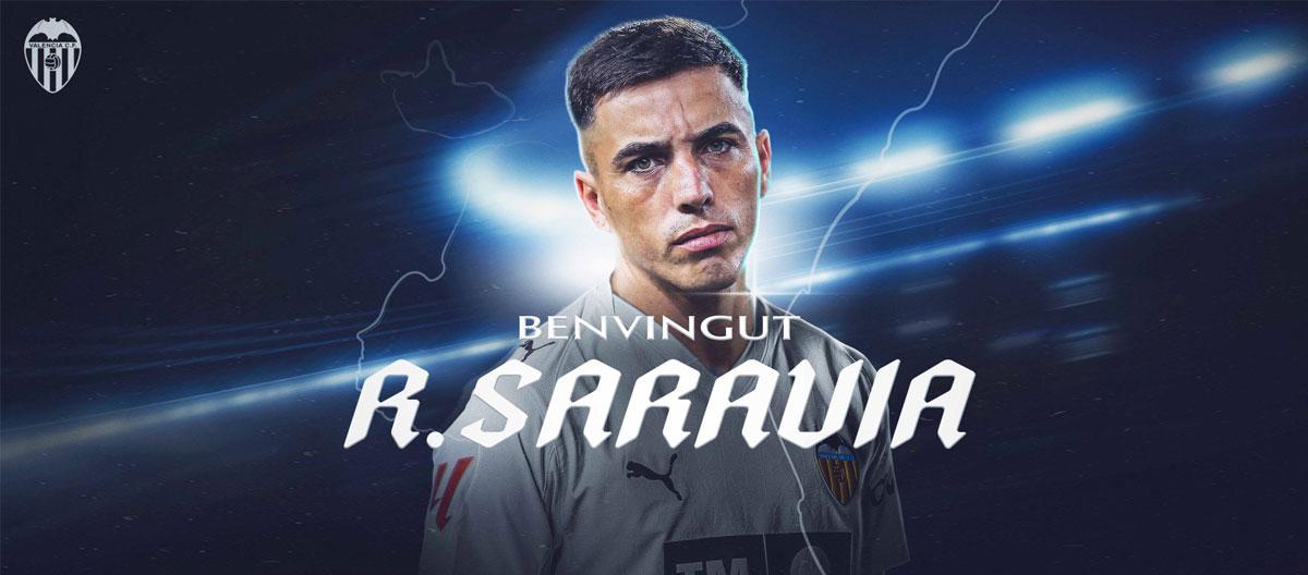 Atlético Mineiro's Argentina international defender Renzo Saravia joins Valencia on a free transfer..