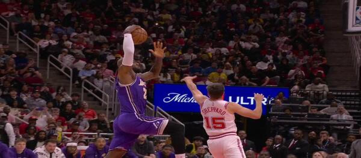 Doncic's 40-point outburst helped the Lakers defeat the Rockets 124-116.