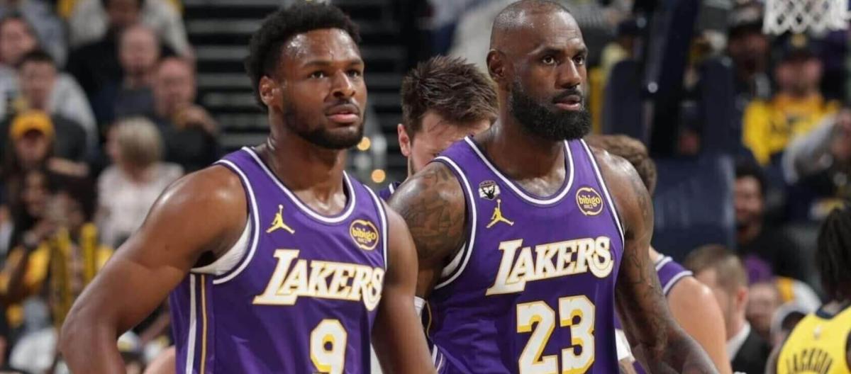 Redick praised Bronny James for his significant improvement.