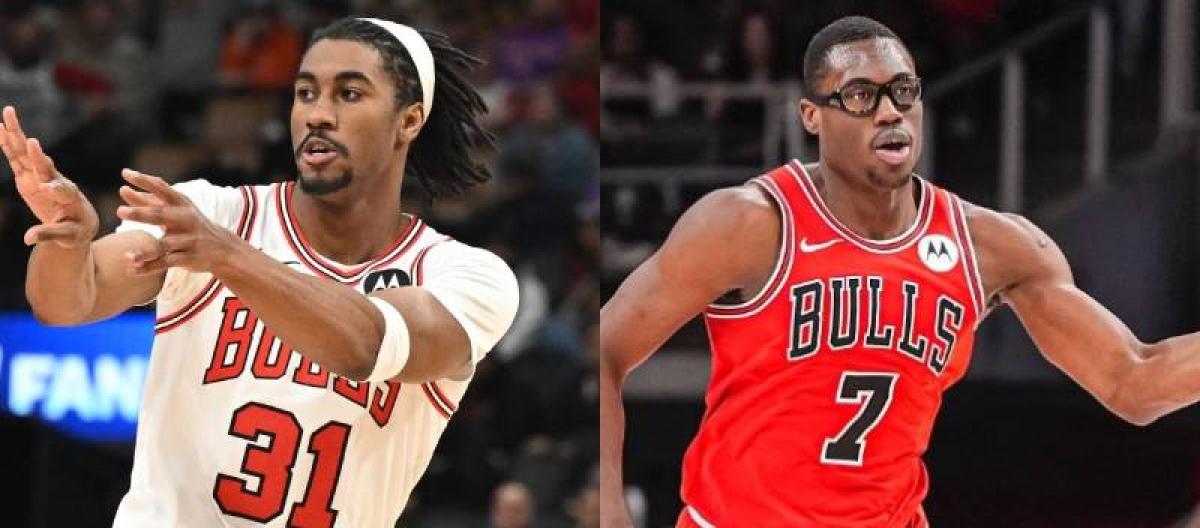 Chicago Bulls' Jalen Smith and Jaden Ivey both miss the rest of the season.