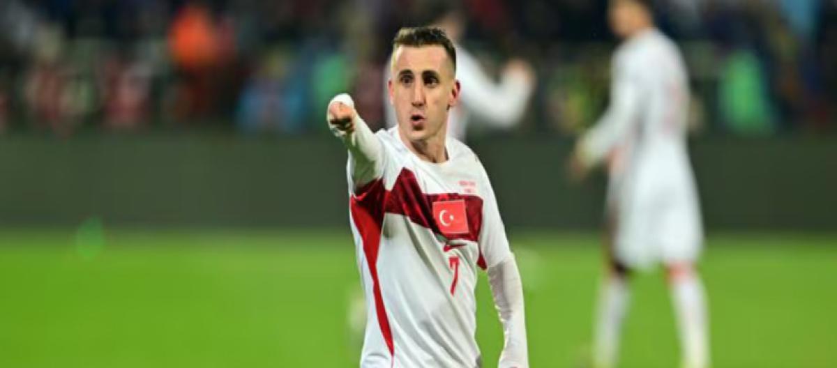 World Cup qualifying play-off – Aktirkoglu scores, Türkiye narrowly defeats Kosovo 1-0 to advance to the World Cup finals.