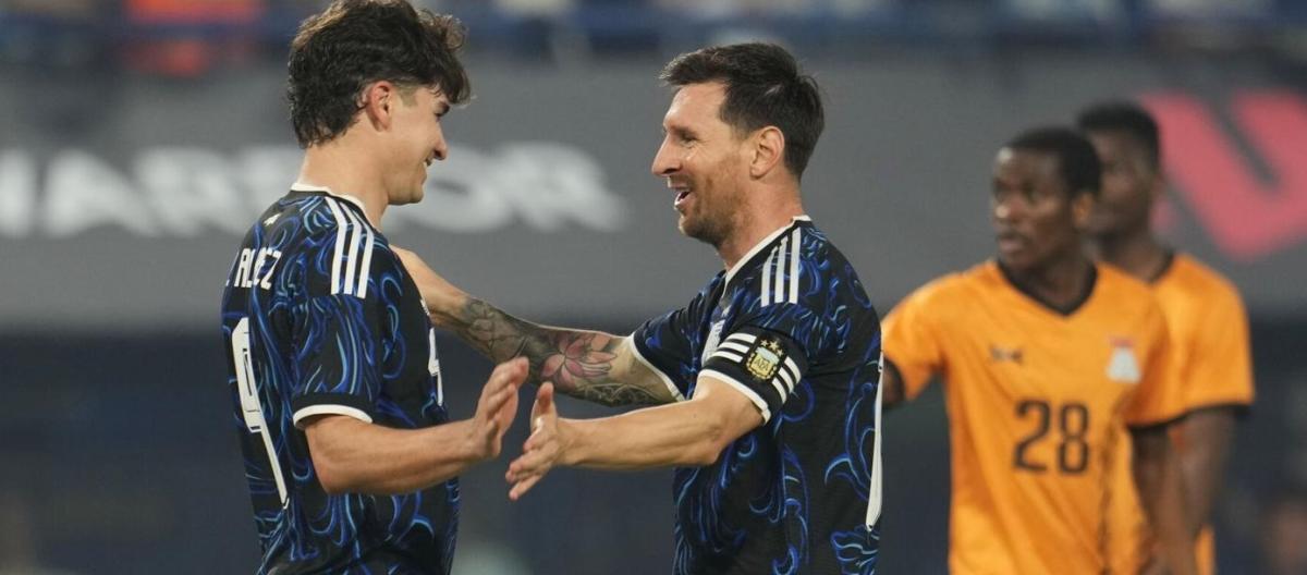 Friendly match – Messi scores as Argentina defeats Zambia 5-0.