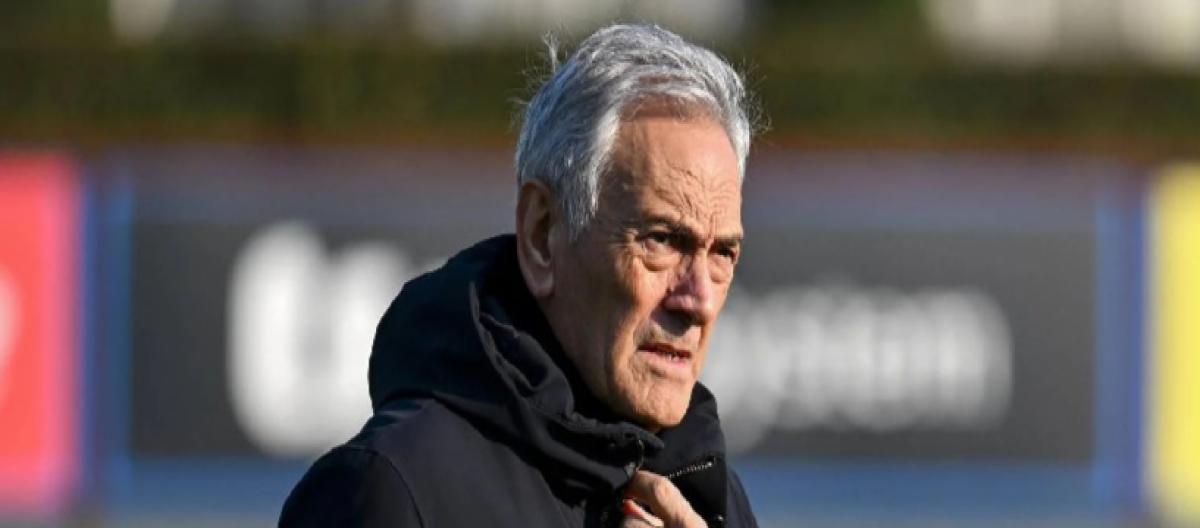 Italian Football Federation President Gravina resigns after failing to qualify for the World Cup for three consecutive editions.