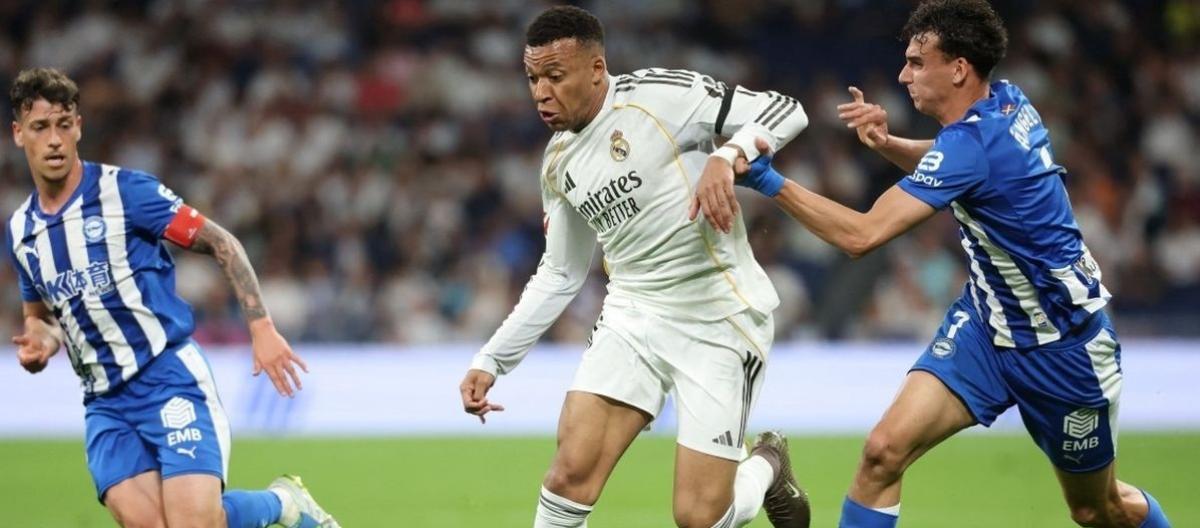 La Liga – Mbappe scores as Real Madrid beat Alavés 2-1.