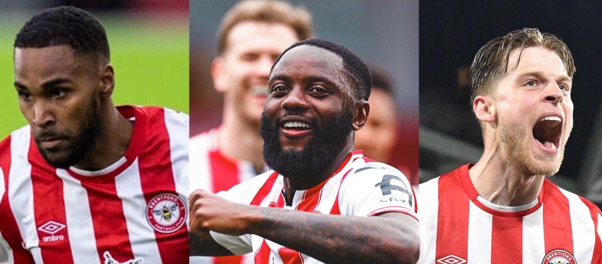 Brentford triggered  Rico Henry, Josh Dasilva and Mathias Jensen's contract extensions..