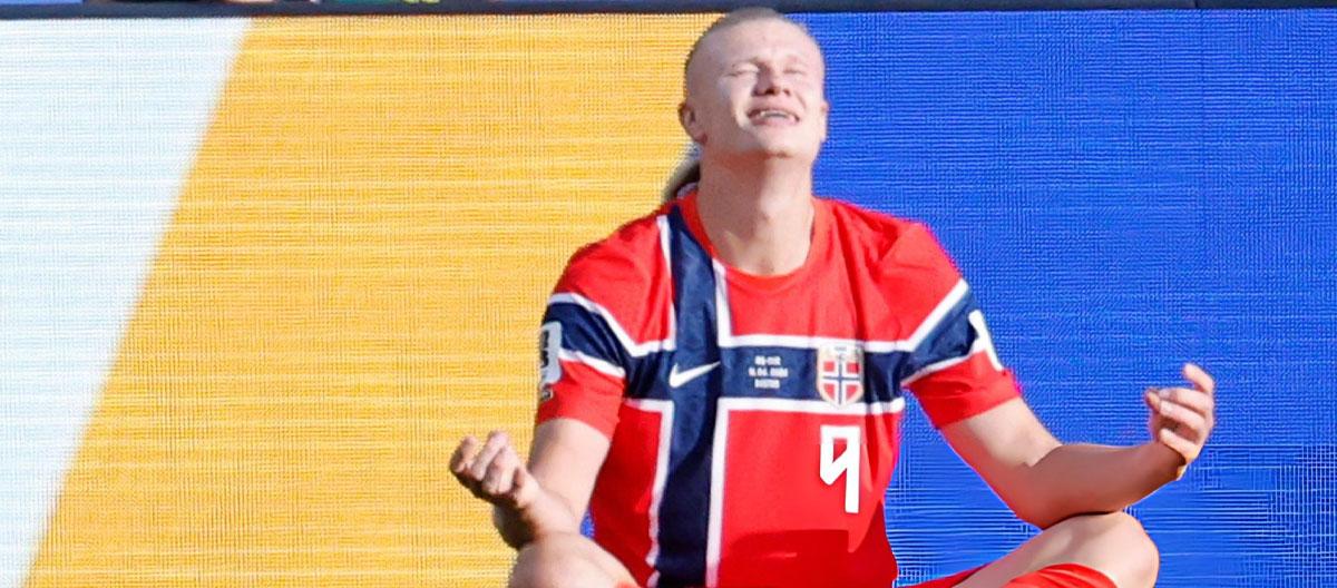 ◤FIFA World Cup in United States, Canada and Mexico◢ Erling Håland nets brace as Norway thrashed Iraq 4-1..