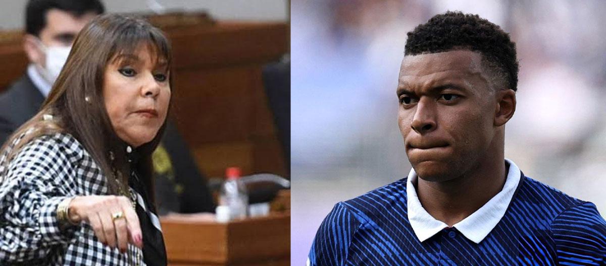 French Public Prosecutor's Office has officially launched a criminal investigation into Paraguayan female Senator Celeste Amarilla for her racist remarks against Kylian Mbappé..