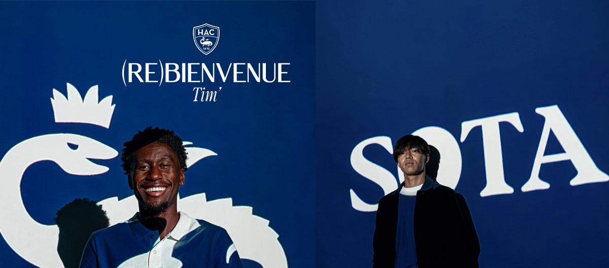 Le Havre officially announce the signing of Timothée Pembélé and Sota Nakamura from Sunderland and Sanfrecce Hiroshima respectively..