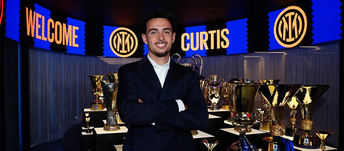 Liverpool midfielder Curtis Jones has officially joined Inter Milan for a transfer fee of up to €35 million.