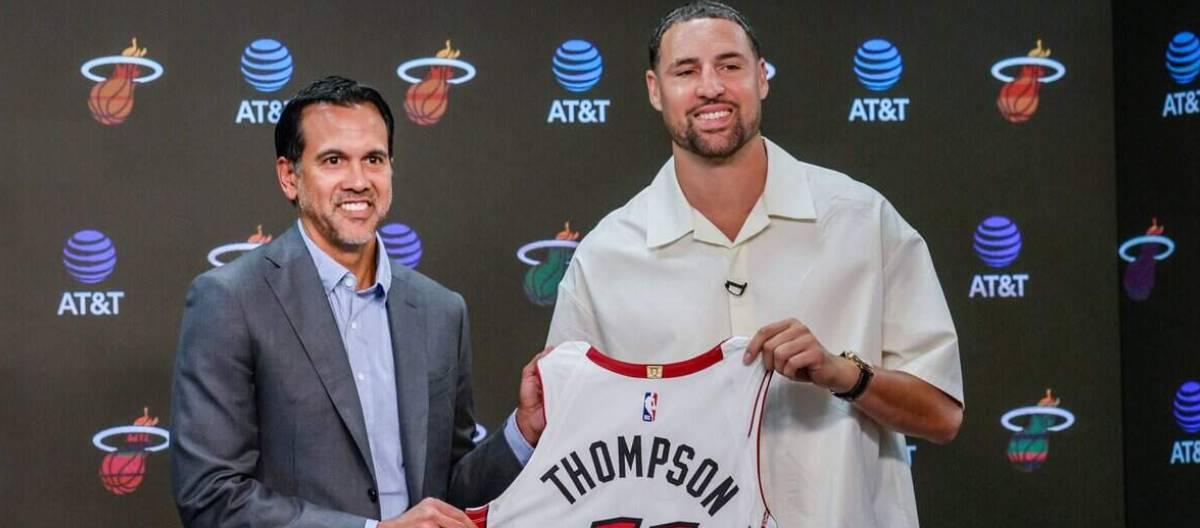Thompson on joining the Heat: "The demanding requirements here are exactly what attracted me."