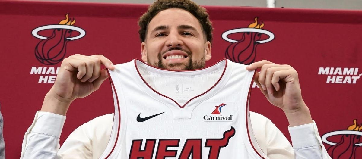 Draymond Green is looking forward to seeing how Klay Thompson integrates into the Heat's culture.