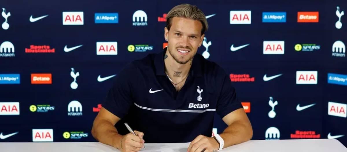 Ukrainian winger Mudreik has officially joined Tottenham Hotspur on loan.