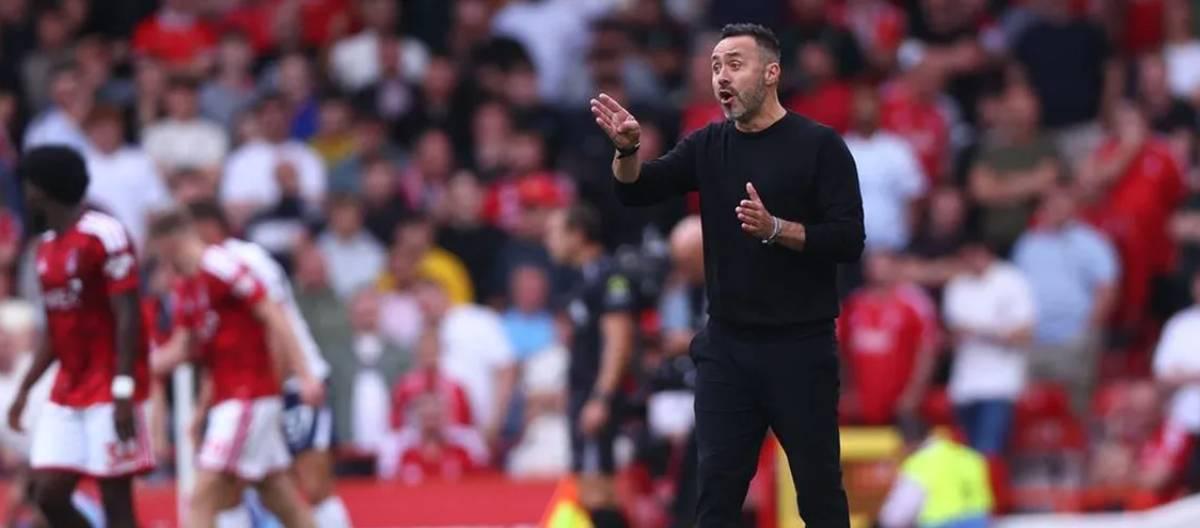 De Zerbi comments on Tottenham's draw against Forest: "Their fighting spirit deserves recognition."