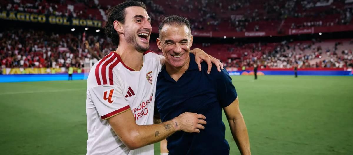 Luis García Praza was satisfied with the team's performance, believing that the players showed a good mental attitude.