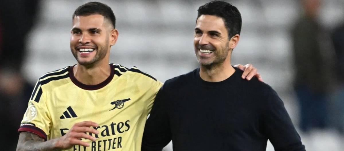 Arsenal manager Mikel Arteta praised Raya's brilliant save and Guimarães' game-winning goal.