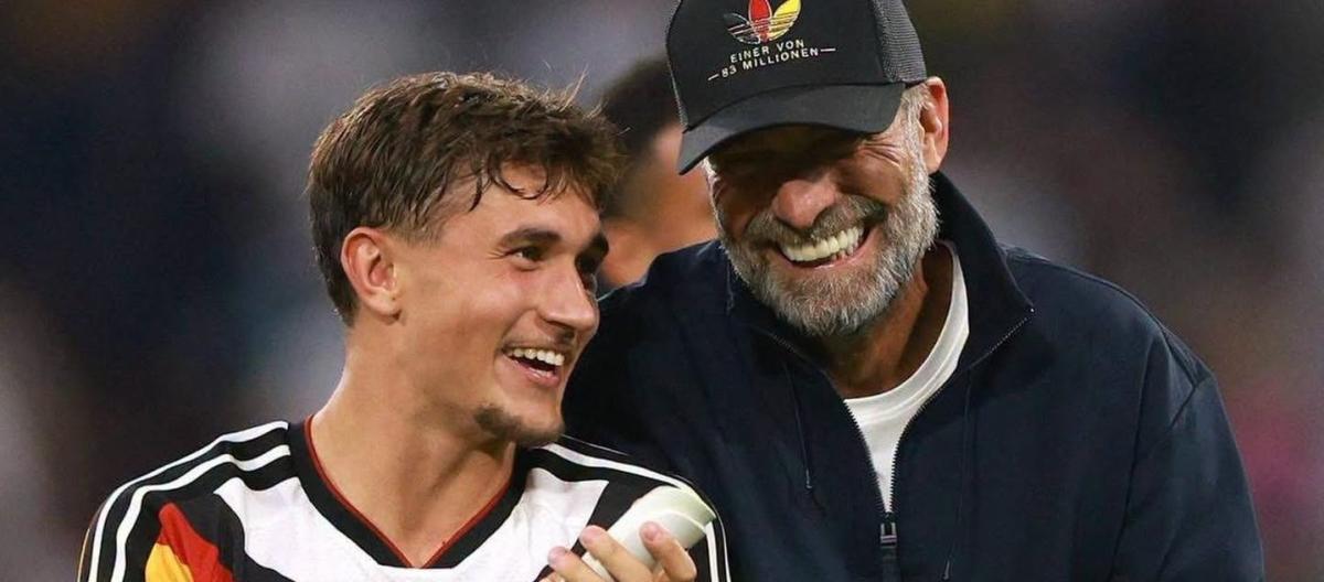 Tom Büschoff, who scored his first goal for Germany, hopes the momentum brought by Klopp can continue.