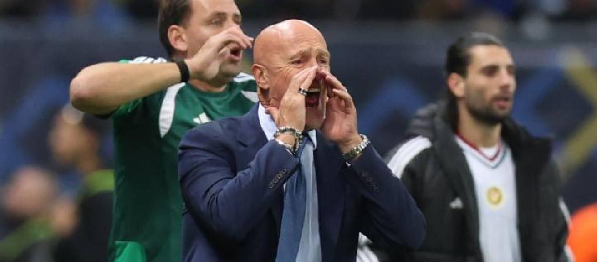 Marco Rossi admitted that without a bit of luck, the team would have had a hard time winning this match.