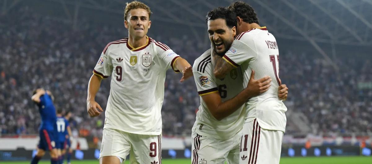 UEFA Nations League – Merino scores 2 goals as Spain defeats Croatia 2-1.