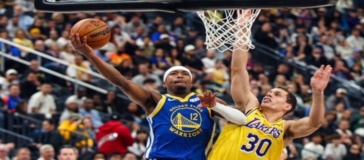 Reeves' 28 points weren't enough to save the Warriors from defeating the Lakers 101-89.