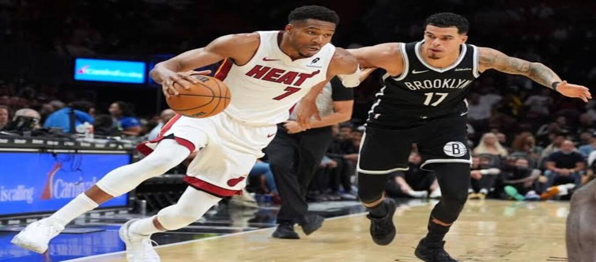 Michael Porter Jr.'s 27 points weren't enough to secure a 144-128 victory for the Heat over the Nets.