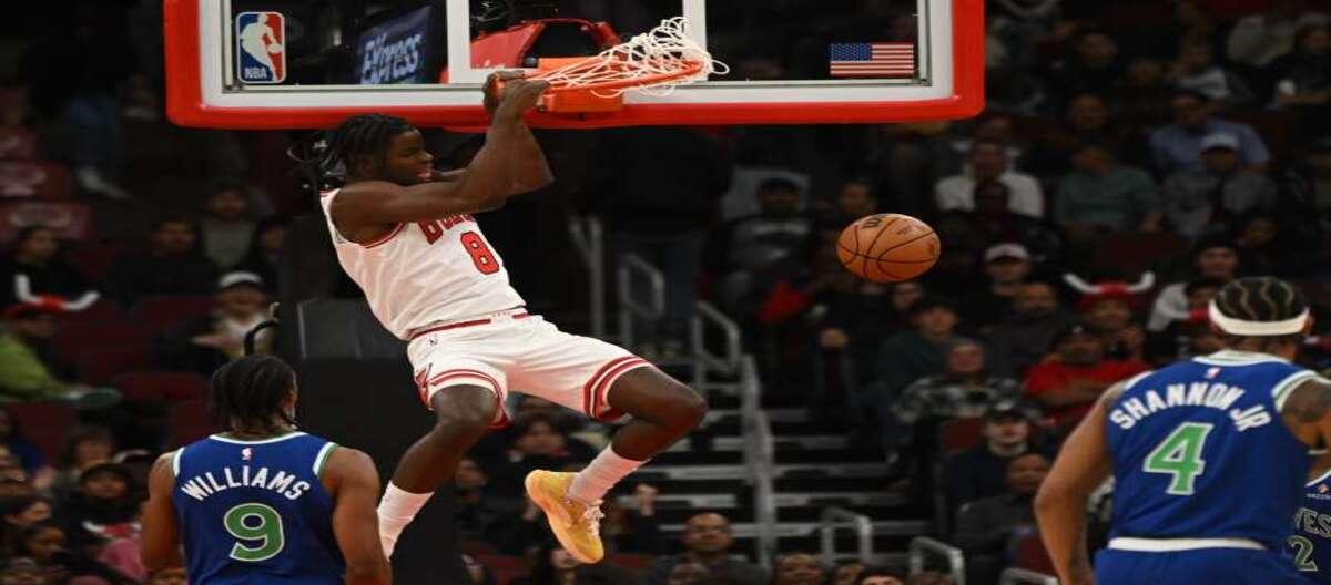 Wilson scored 16 points and Gidi added 12, as the Bulls defeated the Timberwolves 133-116.