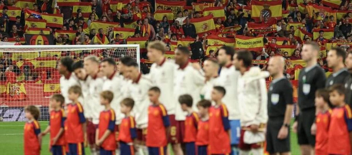 Spain sanctioned to partially close their stadium following incidents where Spanish fans directed Islamophobic chants at Egypt..