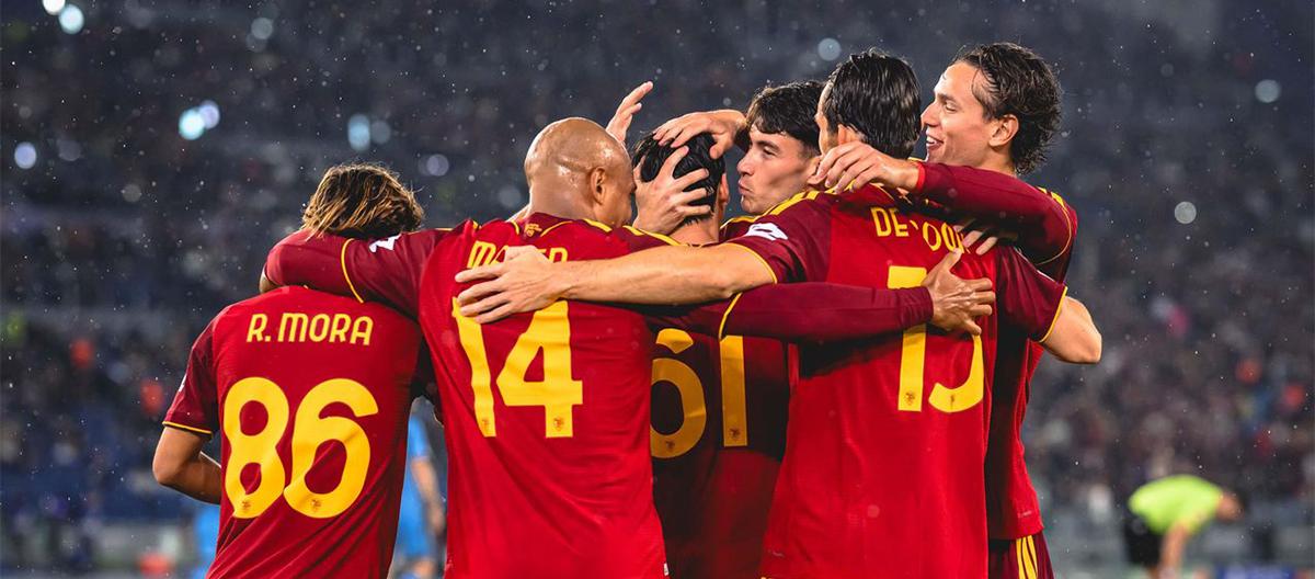 Champions League – Malen scores and assists as Roma thrashes Bratislava 4-0 for their first win.