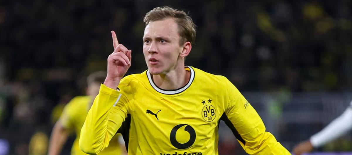 ◤Bundesliga◢ Maximilian Beier scores only goal of the game to help Borussia Dortmund secure a late 1-0 win over Eintracht Frankfurt..