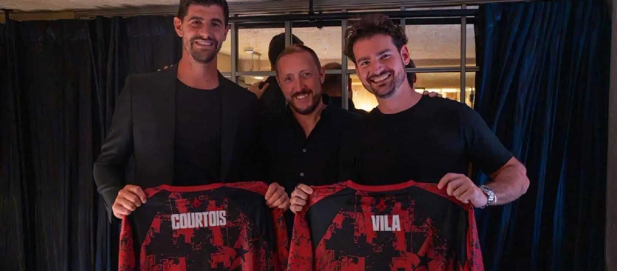 Astralis合伙人晒与足球名将合照，暗示Thibaut Courtois成新投资者？