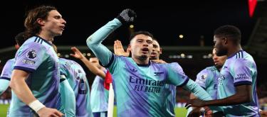 Premier League - Merino scored a goal as Arsenal beat Brentford 3-1